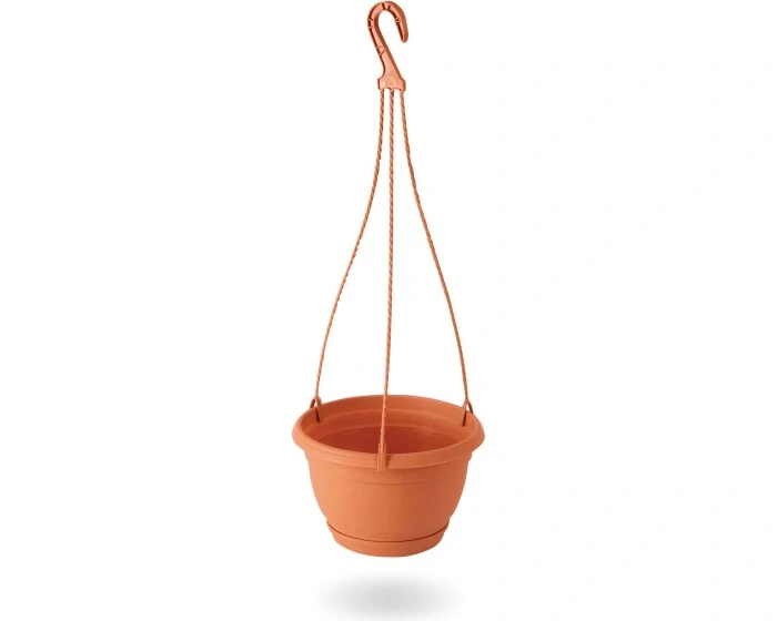 kvetináč závesný 22cm AGRO DST3 terakota plastový