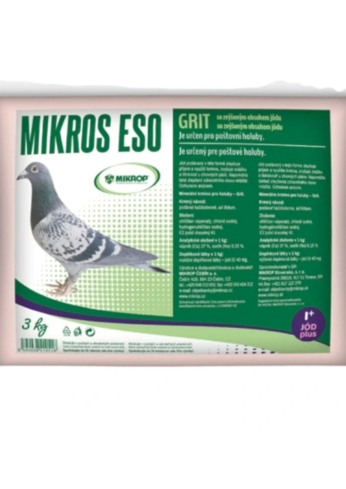 MIKROS ESO grit so železom 3 kg