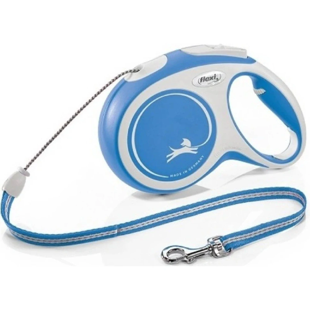 Vodítko Flexi New Comfort L páska 5 m modré (do 60 kg)