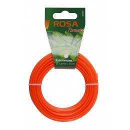 Struna žacia 2,7mm 15m návin hviezda ROSA / silon do kosačky