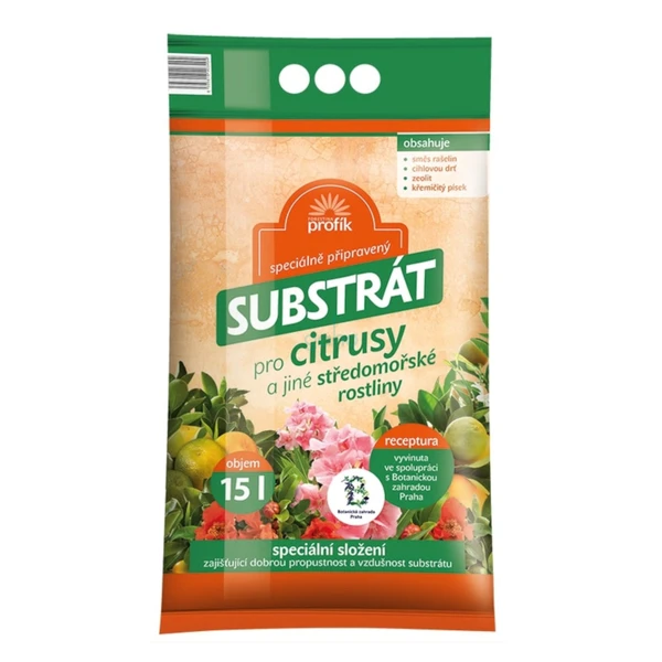 Substrát na citrusy 15L