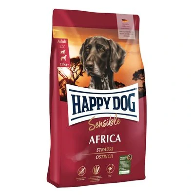 Happy Dog SUPER PREMIUM - Supreme SENSIBLE - Africa pštros a zemiaky 1 kg
