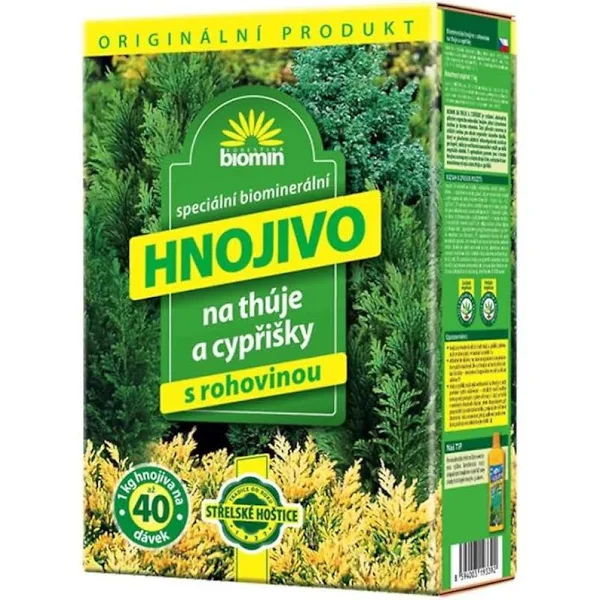 Orgamin Tuje, cyprušteky 2,5kg