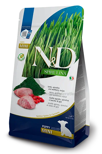 Farmina N&D cat SPIRULINA (GF) adult, lamb 1,5 kg