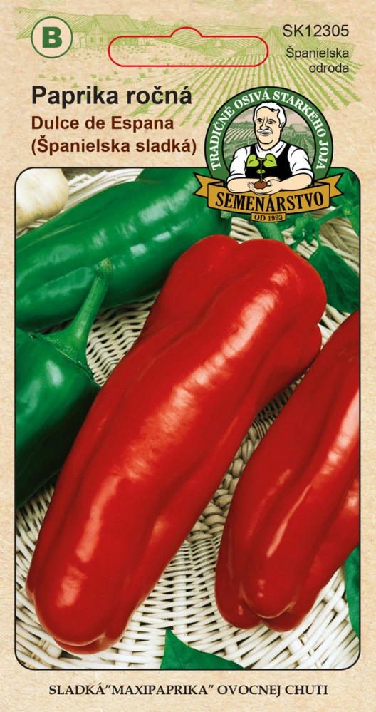 Paprika ročná - Španielská sladká