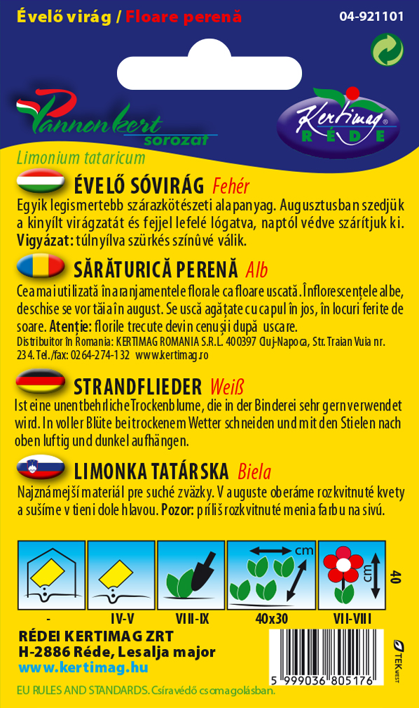 Limonka tatárska biela 2g