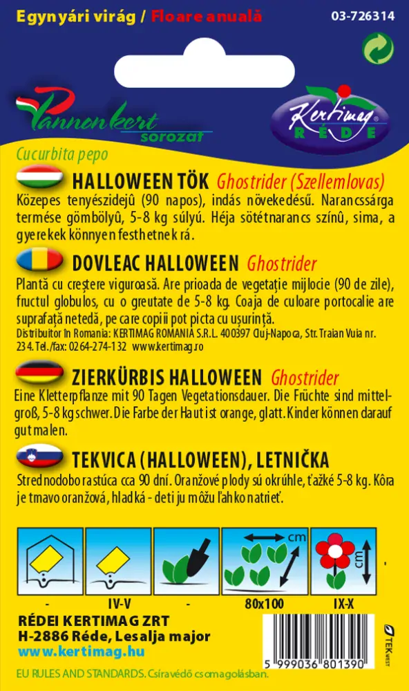 Tekvica HALLOWEEN 2G/A