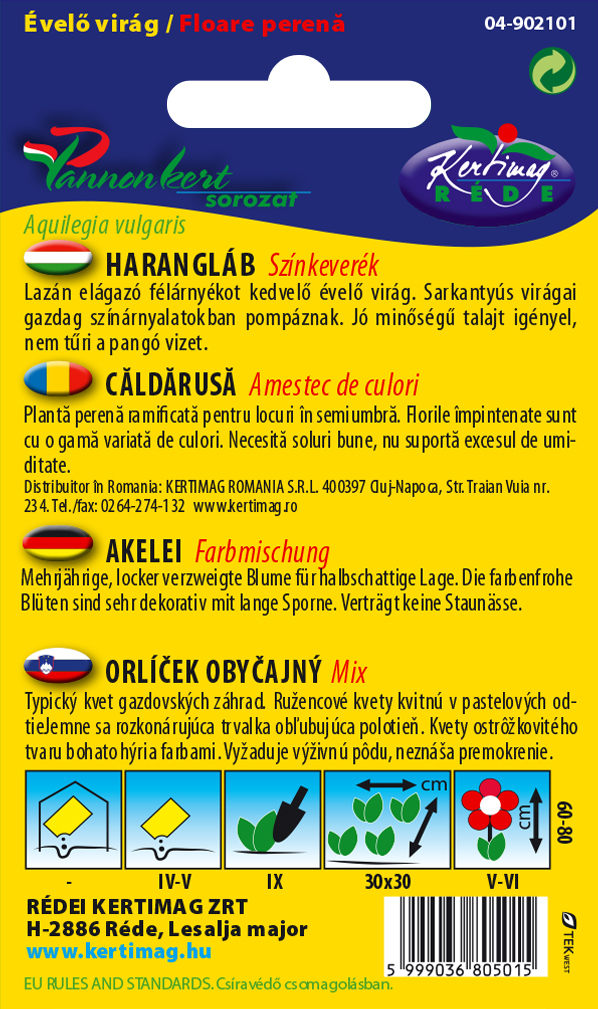 Orlíček obyčajný 0,25g