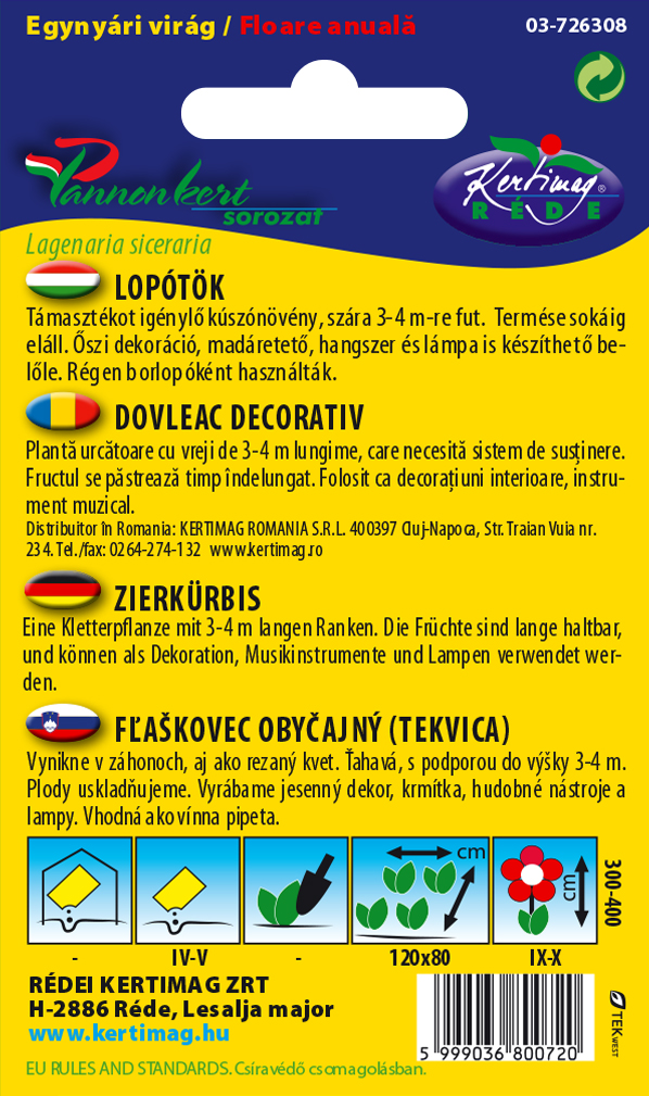 Fľaškovec obyčajný 2g