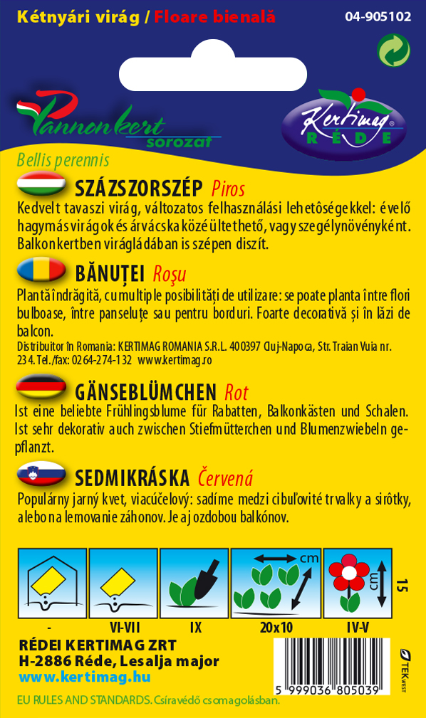Sedmokráska červená 0,2g