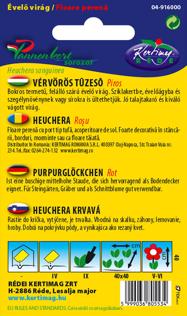 Heuchera krvavá 1g