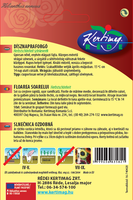 Slnečnica ozdobná 2g