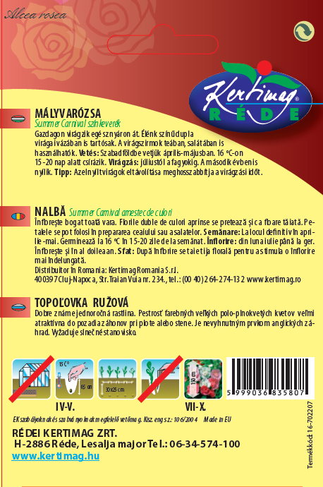 Topoľovka ružová 1g