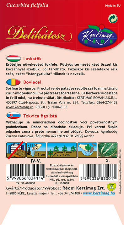 Tekvica figolistá 1g