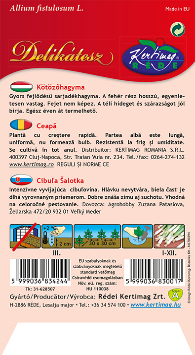 Cibuľa CELOROčNá zväzková  0,4g