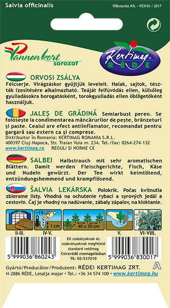 Šalvia lekárska 1g
