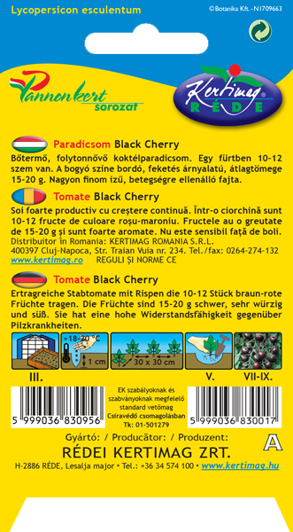 Rajčiak Black Cherry 0,5g 
