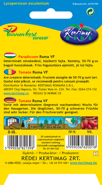 Rajčiak Roma VF 25g