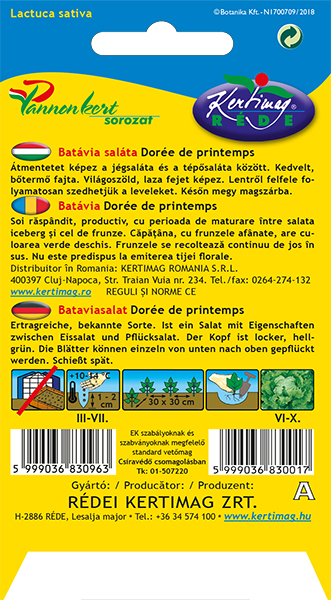 Šalát Batavia 2g