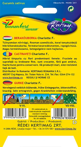 Uhorka Charlotte F1 25g