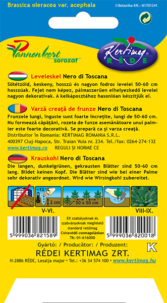 Kel listový Nero 2g