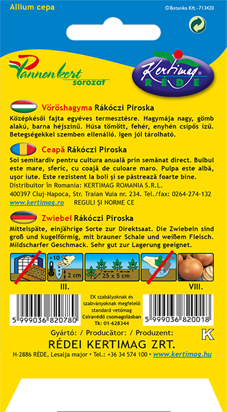 Cibuľa Rákóczi Piroska 1,5g