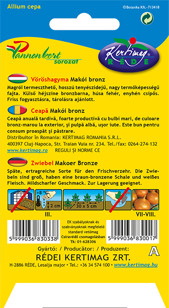 Cibuľa Makói Bronz 50g
