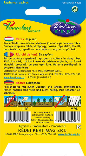 Reďkovka Cencúľ 3g