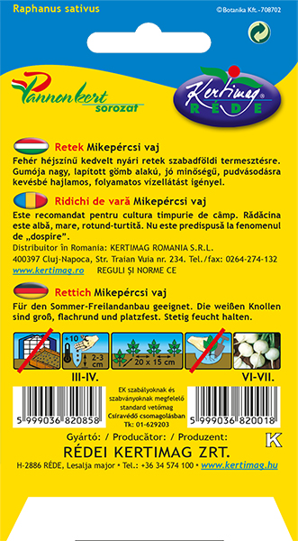 Reďkovka Mikepércsi maslová 3g