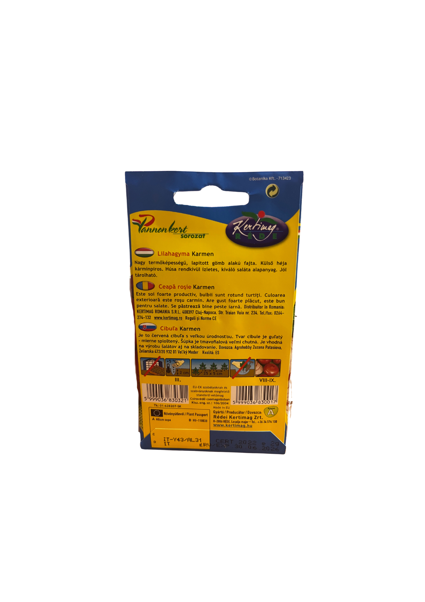 Cibuľa fialová Karmen 2g