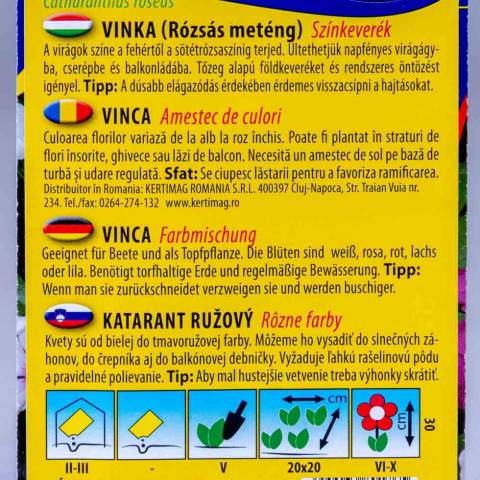 Katarant ružový Vinka 0,25g