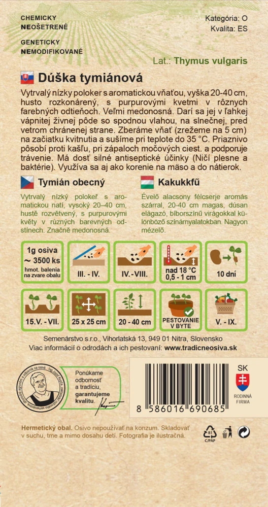 Dúška tymiánová