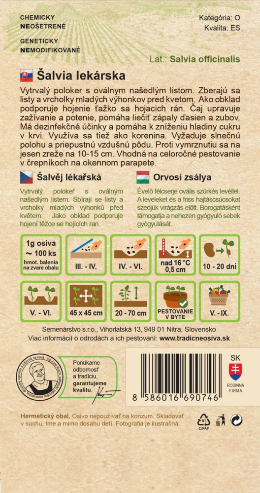 Šalvia lekárska