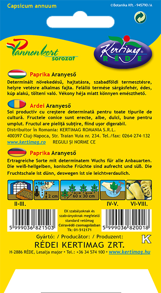 Paprika Aranyeső 0,5g