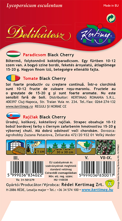 Rajčiak Black Cherry 0,5g