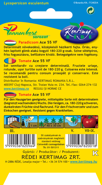 Rajčiak ACE 55 VF 0,5g