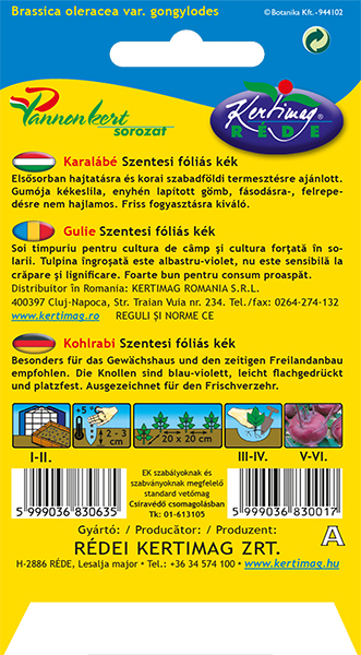 Kaleráb Szentesi fóliás kék 2g 