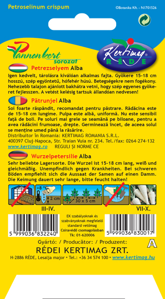 Petržlen Alba 2g