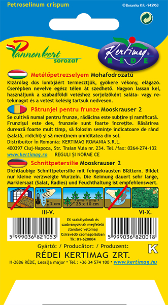 Petržlen kučeravý vňaťový 3g