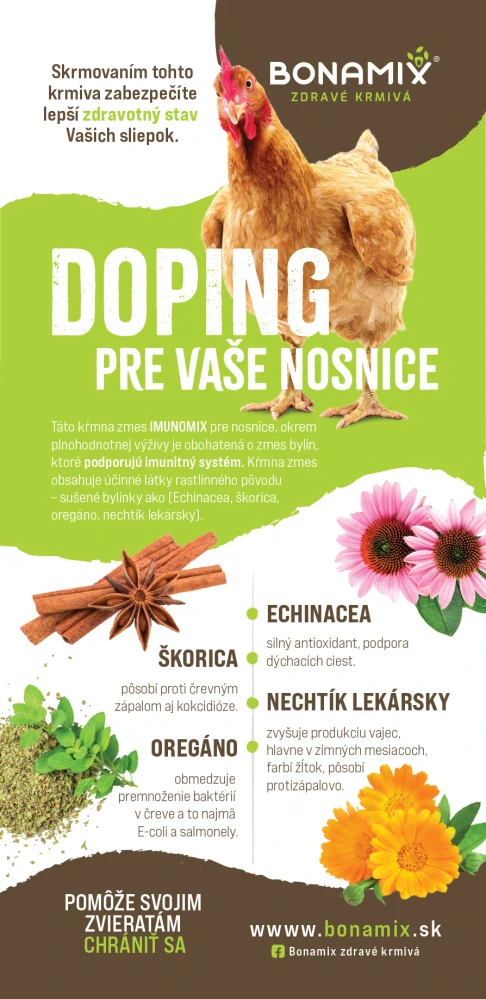 Bonamix Nosnice Imunomix 20kg 