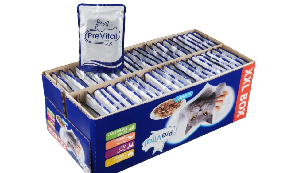 Prevital XXL Box 48x100g mačka