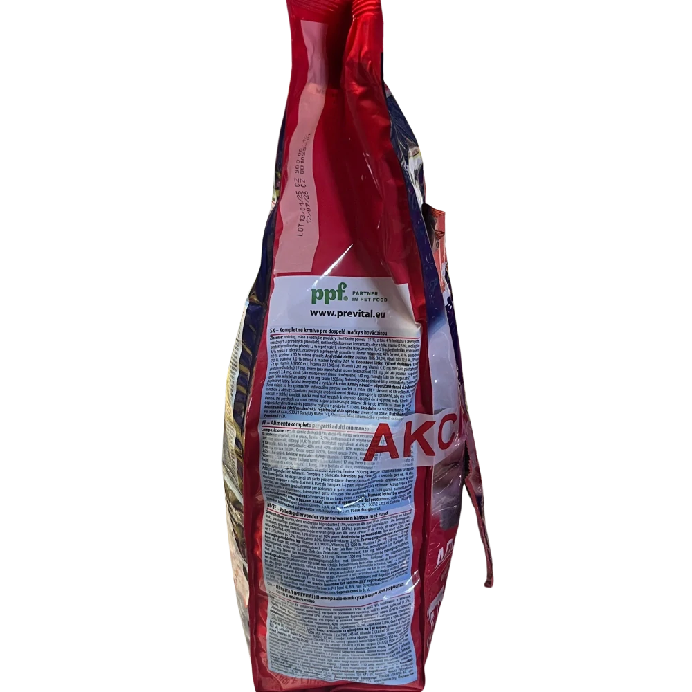Prevital mačka granule +tyč 1,4g