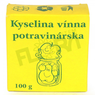 Kyselina vinná 100g