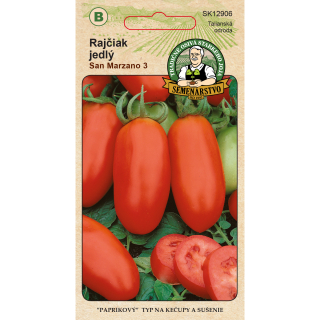 Rajčiak jedlý San Marzano 3 0,4g