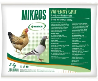 MIKROS Vápenný grit 3 kg