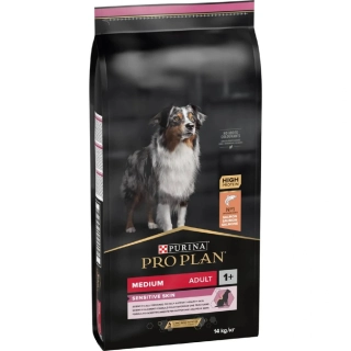 ProPlan MO Dog Opti Derma Adult Medium Sensitive Skin losos 14 kg
