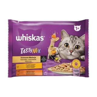 Mars WHISKAS kapsička cat Klasi.výb.kur.,hov.,jah.,hyd. v krémovej omáčke 4 x 85 g