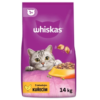 Mars WHISKAS Adult cat s kuracím mäsom 14 kg