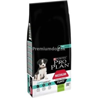 ProPlan MO Dog Opti Digest Puppy Medium Sensitive Digestion jahňa 3 kg