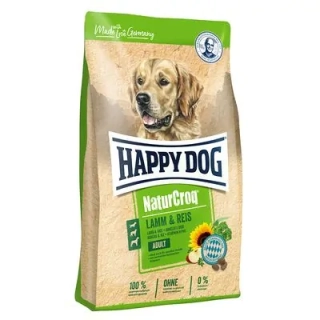 Happy Dog PREMIUM - NaturCroq - jahňacina a ryža 15 kg